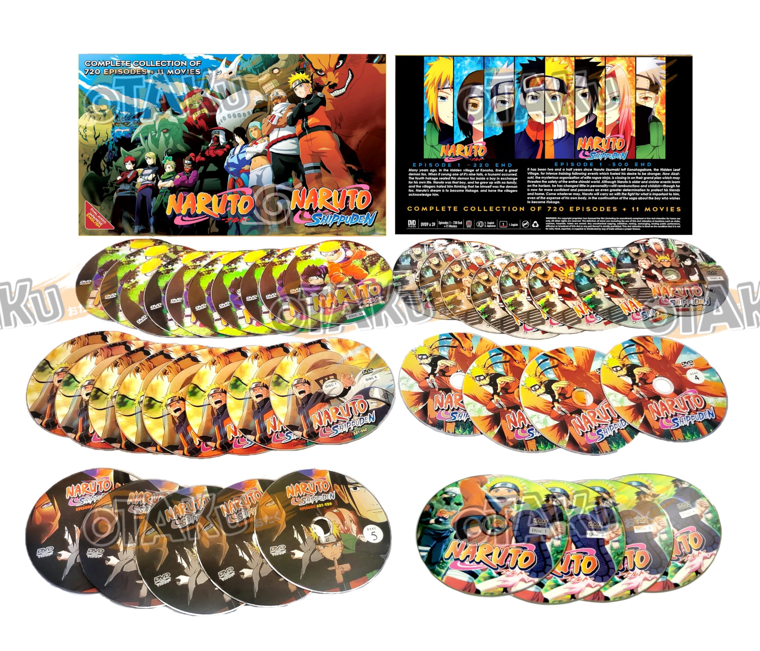 NARUTO / NARUTO SHIPPUDEN (1-720 EPISODES + 11 MOVIES) - ANIME TV